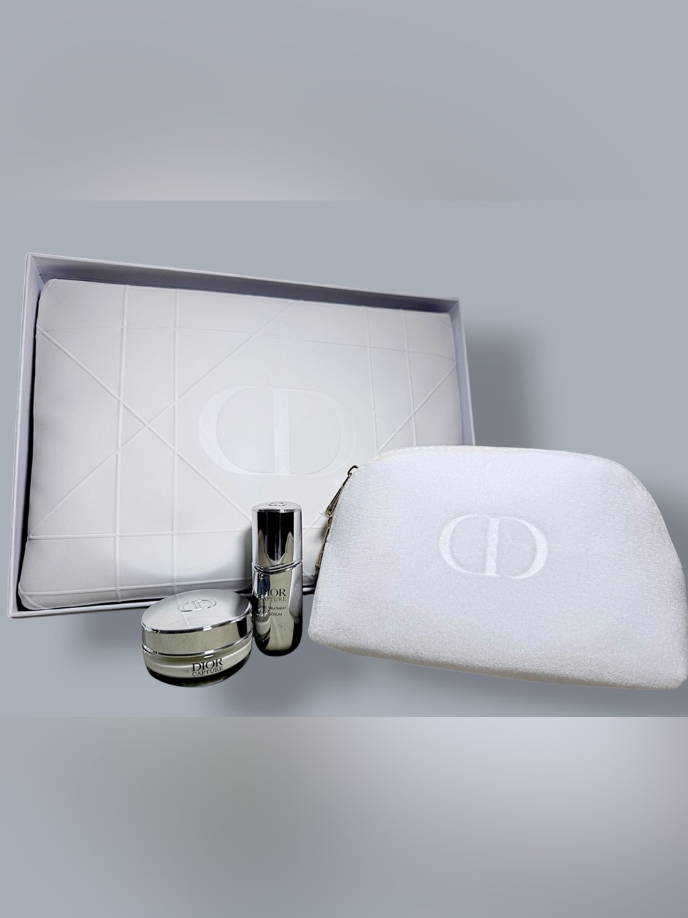 Dior GWP Capture Totale Skincare Set + White Pouch & Gift Boxes